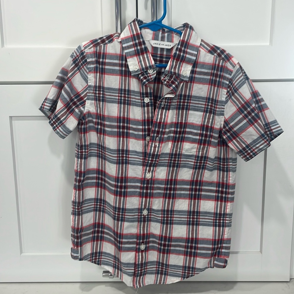 Janie and Jack short sleeve button down